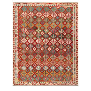 Maimana Afghanistan Kilim <b>Rug</b> 388 X 303 cm Traditional Afghan <b>Area</b> <b>Rugs</b> & <b>Sets</b> - Product Image 1