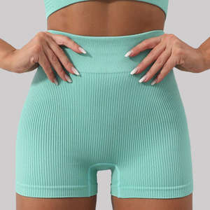 Offre Spéciale fil femmes taille haute élastique Fitness pantalon Yoga sport course absorbant les chocs haute élasticité respirant séchage rapide - Product Image 3