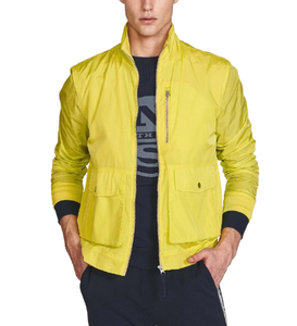 Chaqueta cortavientos de nailon personalizada para hombre, impermeable, transpirable, ligera, para exteriores, para correr, acampar - Product Image 4