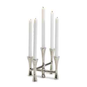 Wholesale Price Customised Menorah Metal <b>Candle</b> <b>Holders</b> Sleek Gold Judaica <b>Lantern</b> Jars New Geometric Design for Home Christmas - Product Image 6
