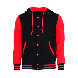Chaqueta Universitaria de Béisbol Personalizada de Alta Calidad para Hombre, Estilo Urbano, Parches de Chenilla, Bordado, Diseño de Letras de Lana - Product Image 4