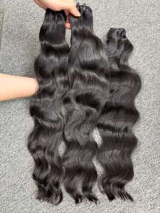 2025ผมดิบธรรมชาติสี100% คู่ที่ยังไม่ผ่านการทำเคมีเป็นลอนธรรมชาติสำหรับผมอัจฉริยะ - Product Image 2