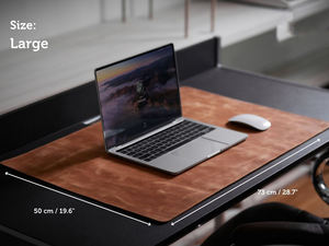 33. แผ่นรองโต๊ะทำงานหนังแท้ หรูหรา ทนทาน ป้องกันกลิ่น หนาแน่น แข็งแรง รุ่น LMD-0183 - Product Image 3