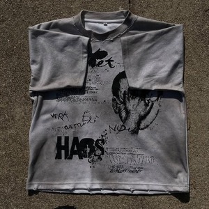 New Design Custom <b>100</b>% Cotton / <b>Polyester</b> Oversized High Street T <b>Shirts</b> Custom Logo Breathable Quick Dry - Product Image 2