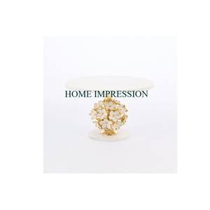 Admirable Style Chaud Fabriqué À La Main pour Accessoires De Cuisine Support De Gâteau De Mariage pour Dessus De Table Base En Or Avec Dessus En Marbre Base En Métal - Product Image 6