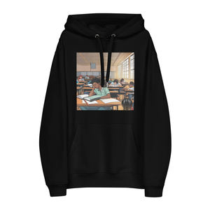 Baggy 100% fibre de bambou personnalisé polaire lourde Boxy Fit surdimensionné hiver poche à capuche fabricant haute qualité recadrée hommes - Product Image 2