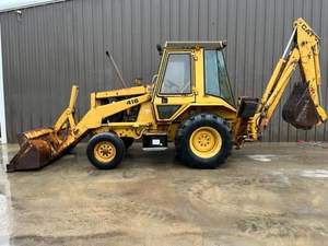 Used Loader Caterpillar 416 usato terne escavatore CAT416E con buone condizioni su 4 ruote Spot a parigi - Product Image 6