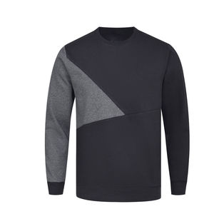 Low Moq algodón cuello redondo sudaderas personalizadas Casual Oversize cuello redondo manga larga liso gota hombro sudaderas - Product Image 2