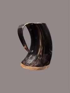 free minimalist Top Quality Horn <b>Mugs</b> with Drinking Engraving in <b>Large</b> Sizes Reenactments Celebrations by crescent crafts - Product Image 3