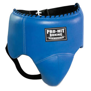 Protector <b>Groin</b> <b>Guard</b> High Quality Breathable Gym Workout Leather <b>Groin</b> <b>Guard</b> for Boxing Muay Thai Taekwondo Sports Custom Logo - Product Image 3