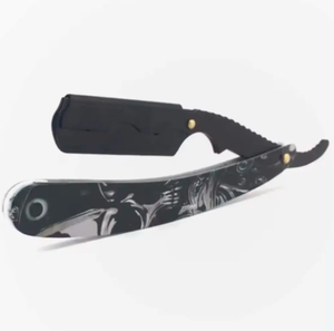 Collar de maquinilla de afeitar de acero inoxidable, collar de cadena de acero de alta calidad para mujeres y hombres, regalo, colgante de peluquero, maquinilla de afeitar recta - Product Image 5