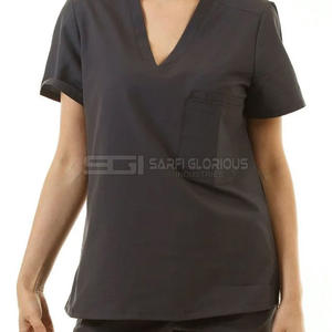 Uniforme Médico de Verano, Nuevo Modelo Más Vendido, Alta Calidad, Spandex Estampado, Elástico, Fabricado en Pakistán - Product Image 4