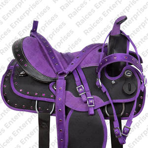 Sillines de equitación de salto Inglés Profesional Proveedor directo de fábrica Etiqueta privada Sillín de caballo occidental de estilo inglés - Product Image 2