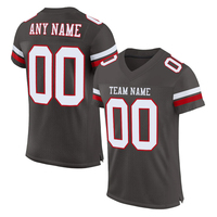 Jersey Rugby Pria Nyaman dan Bernapas Ukuran Besar, Dapat Dicetak Sesuai Pesanan, Kualitas Tinggi, Bahan 100% Poliester