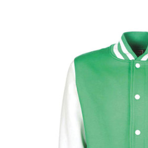 Chaquetas universitarias clásicas de lana para hombre con chaquetas universitarias con ribete acanalado a rayas adecuadas para ropa universitaria e informal - Product Image 5