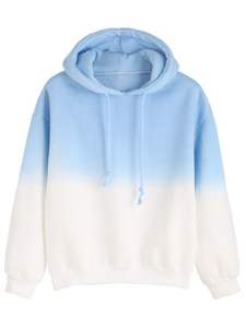 Nueva Sudadera con Capucha para Mujer, Precio Económico, Logotipo Personalizado, Estampado Tie Dye, Hombros Caídos, Cordón Ajustable, Forro Térmico - Product Image 5