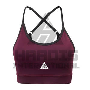 Pakistán Fabricación Ropa atlética Mujeres Sujetador deportivo de alto impacto Soporte medio Sujetador deportivo sin costuras - Product Image 4