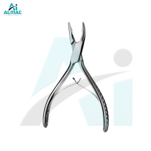 ALMAC Animal instrumento ortopédico sola articulación hueso morder fórceps cabeza recta hueso curvo Rongeur tijeras Olecranon alicates - Product Image 2