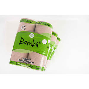 Eco Nature Embossed Domestic <b>Toilet</b> <b>Roll</b> 40m 6pcs B2B - Product Image 3