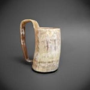 Tasse à corne à boire Viking de style américain Boire de la bière Tasses à corne de vin Tasse à corne incurvée artisanale au meilleur prix de l'exportateur indien - Product Image 5