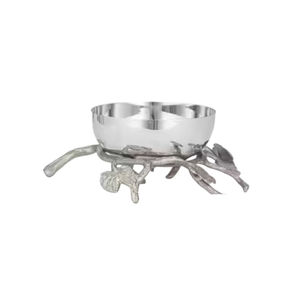 Bols de service en aluminium de qualité supérieure, plat de fruits secs et collation, centre de table économique pour toute occasion - Product Image 3