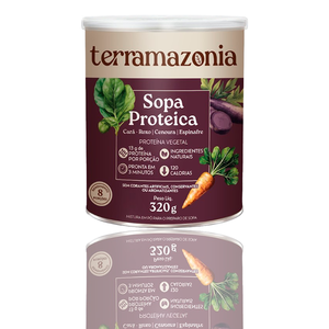 Soupe Protéinée - Légumes Rouges : Patate Douce, Carotte, Épinard 320g Prête en 3 Minutes Ingrédients Naturels - Product Image 4