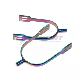 สเปอร์ขี่ม้าเกรดมืออาชีพพร้อมรูปทรงที่ปรับแต่งได้อย่างเต็มที่วัสดุและตัวเลือกโลโก้ที่เหมาะสำหรับการฝึกซ้อมในการแข่งขัน - Product Image 5