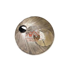 Miroir mural abstrait pour la maison salon cadre de miroir mural en laiton antique tailles personnalisées miroirs suspendus - Product Image 3