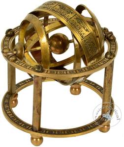Customized Metal <b>Nautical</b> Armillary Sphere Armillary Sphere-<b>decorative</b> <b>Nautical</b> Armillary Sundial for Home and Office - Product Image 2