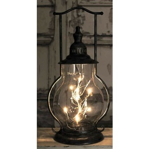 High Quality Handmade Iron <b>Candle</b> <b>Holder</b> in Glass Metal <b>Lantern</b> New Look Wedding Event Lighting Home Use Wholesale Price - Product Image 3
