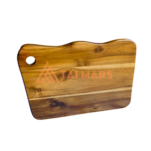 Tabla de cortar de madera de pino hecha a mano, tabla de cortar de madera de acacia de TAIMARS - Product Image 2