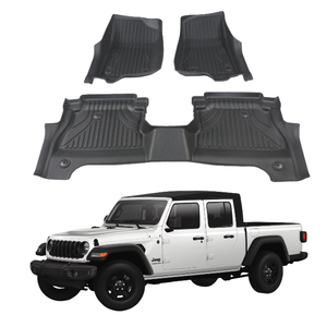 Alfombrillas de coche de camión impermeables personalizadas de fábrica para <span class=keywords><strong>Jeep</strong></span> Gladiator, alfombrillas de pie para camioneta, alfombrillas antideslizantes para revestimiento de pie de camión - Product Image 1