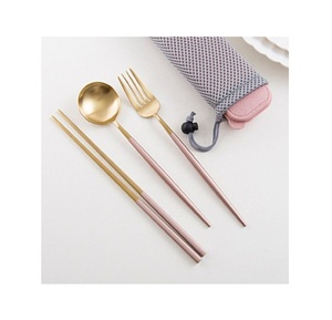 Grand ensemble de couverts en métal design hôtel restaurant maison mariage cadeau de noël ensemble de couverts couverts couverts en acier inoxydable ensemble - Product Image 4