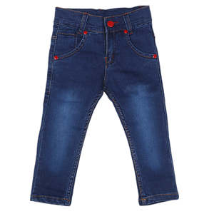 Pantalon en jean pour garçons - Bleu foncé - Product Image 1