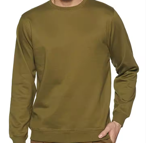 Sudadera de cuello redondo de algodón para hombre más vendida, Impresión digital personalizada para invierno - Product Image 1