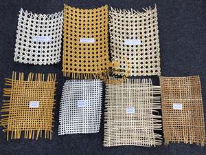 Rollo de correas de caña de ratán, rollo de correas de ratán natural tejido, rollo de correas de caña de ratán de malla abierta hecho en Vietnam - Product Image 5