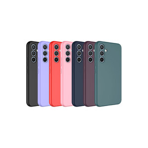 Étui en silicone liquide rouge de qualité supérieure pour Samsung Galaxy A24, antichoc, mince, protection intégrale, inspiré de l'INS 7 - Product Image 3