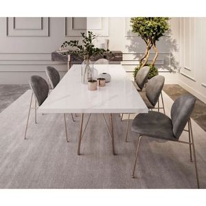 Encimeras de Porcelana y Piedra Natural para Baños y Cocinas, Mármol Carrara Calacata para Proyectos Hoteleros, Corte Prefabricado - Product Image 1