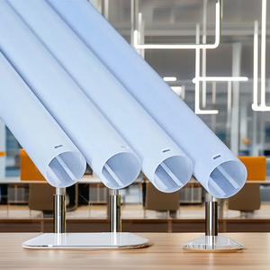 LED 알루미늄 채널 프로필 빛 산업 중국 디자인 스타일 선 모양에 대한 맞춤형 PC PMMA 디퓨저 커버 - Product Image 3