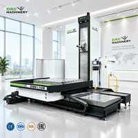 DBM110M Fraiseuse horizontale CNC, broche de 110 mm, déplacement sur axe X de 2500 mm, charge de table robuste de 8 tonnes, DRC Machinery