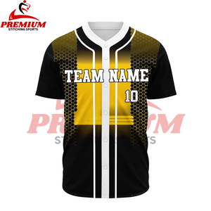 Vente en gros de maillots de baseball et de softball personnalisés, uniformes pour jeunes et adultes, vêtements de softball imprimés respirants, directement en usine - Product Image 4