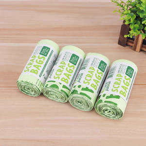 Sacs à ordures compostables jetables biodégradables durables 100% fécule de maïs non parfumés biodégradables en gros - Product Image 4