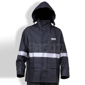 Chaqueta de invierno con capucha para hombre con logotipo frontal Nuevo diseño para uso en exteriores Bajo MOQ Chaqueta de lluvia de etiqueta privada - Product Image 1