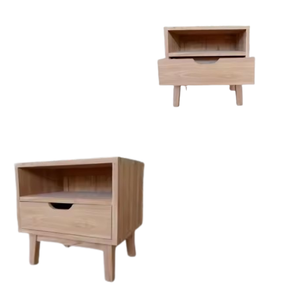 CHEVET 1 TIROIR BOIS DE TECK MASSIF FABRIQUÉ EN INDONÉSIE - Product Image 3