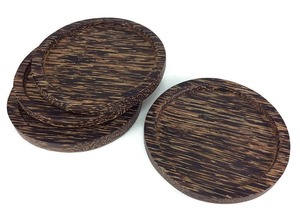 Meilleure vente sous-verre en bois de bonne qualité sous-verre en bois article de vaisselle noël vintage luxe espace sous-verres en bois - Product Image 4