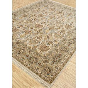 Alfombras de Lana Anudadas a Mano Gulnar Ivory Spr-41, Rectangulares, con Diseño Boho Floral y Abstracto para el Hogar y el Pasillo - Alfombras Jaipur US - Product Image 2