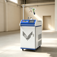 Machine de soudage laser portative professionnelle à fonctionnement continu pour la soudure rapide de métaux, pièces industrielles, quincaillerie et fabrication métallique