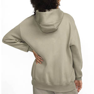 Sweat à capuche surdimensionné de qualité supérieure pour hommes et femmes Personnalisable en 45 couleurs vives Logo avant Grande taille pour l'hiver - Product Image 2