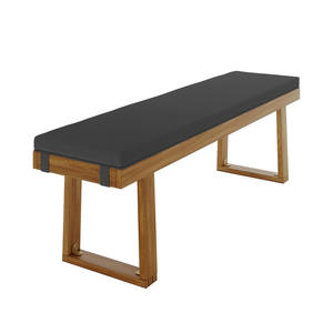 Ensembles de salle à manger en bois de teck massif pour la plage extérieure du restaurant du café fabriqués en Indonésie - Product Image 2