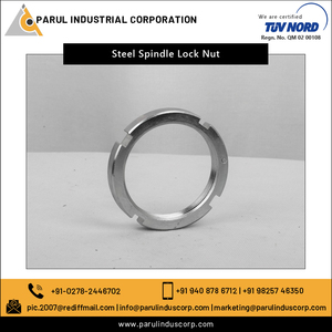 Contre-écrou de broche en acier personnalisé pour usage industriel et automobile Norme la plus élevée polie avec zingage à vendre - Product Image 3